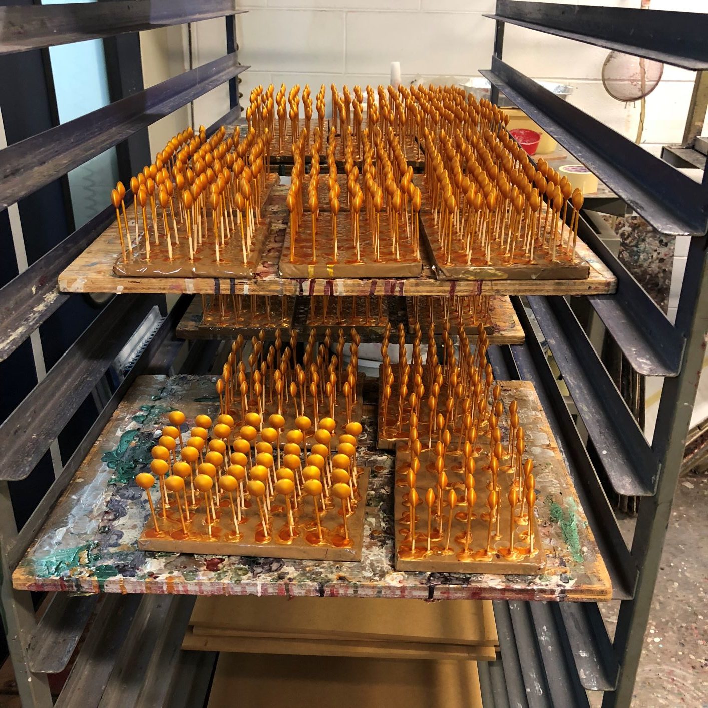 Selezione materie prime per perle in vetro